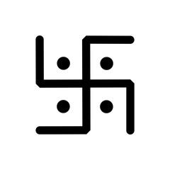 Swastika Religious Symbol | Set of Simple Swastik Icon,
Hinduism Symbols for Hope Faith and Protection - obrazy, fototapety, plakaty