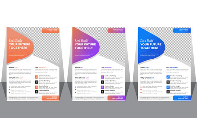 business Flyer template, Corporate Business Flyer, Business Template, Corporate Flyer, Business Flyer, Modern Flyer Design, Business Flyer, Flyer