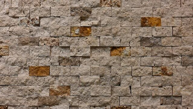 Stone wall flooring ceramic tile, faience patterns, texture, background	