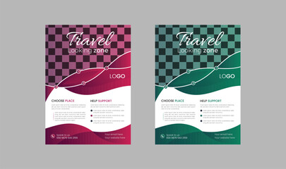 creative business flyer design template 