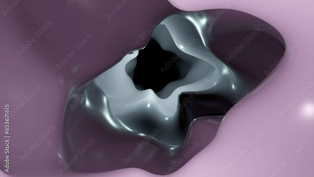 Poster abstract colorful liquid swirl. design. water like moving texture with ripples.