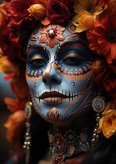 Day of the Dead - El Dia de Muertos Celebration Mexico 