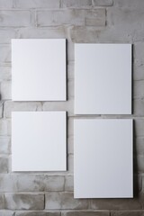 Image of blank whiteboard on grey background.
