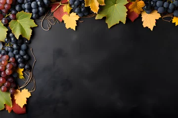 Fotobehang Hintergrund für Weinangebote © Seegraphie