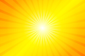 Vector illustration of a radiant sunburst pattern, perfect for bright and sunny background designs