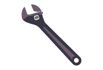 Wrench equipment icon, is a vector illustration, very simple and minimalistic. With this wrench tool repair icon you can use it for various needs. for mechanical, engineering, construction or design