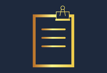 vector line icons related to clipboards. The set includes various icons such as Contact, Checklist, Petition, and more. The icons are designed in a simple and minimalist style. They feature editable 