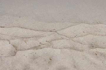 Foto op Aluminium Texture of sea wet sand. © CUTWORLD