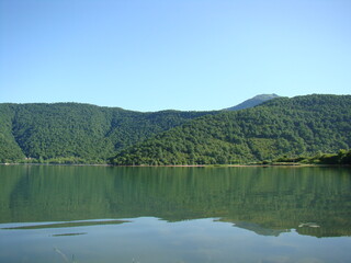 lake in the mountains