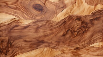 Detailed Core Walnut Wood With Veins Texture For furniture - obrazy, fototapety, plakaty