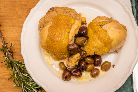 Preparing Chicken Cacciatore At Home