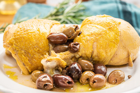 Preparing Chicken Cacciatore At Home