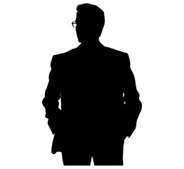 silhouette of a person