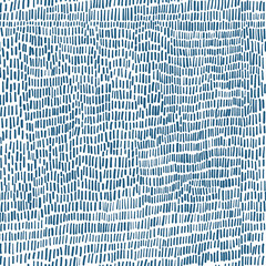 Abstract hand drawn vector seamless pattern. Irregular dashed line texture. Artistic illustration - 653716840