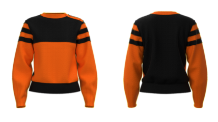 Warm knitted sweater. Woolly Sweater