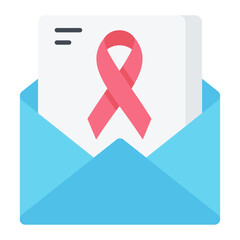 Donation Message Flat Icon