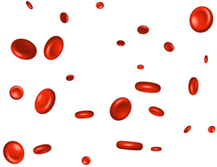 Texture of red erythrocytes for medicine.
