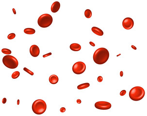 Texture of red erythrocytes for medicine. - obrazy, fototapety, plakaty