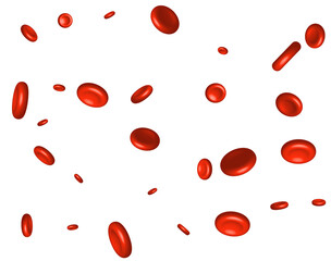 Texture of red red blood cells for Halloween.