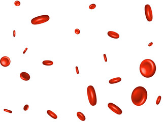 Texture of red red blood cells for Halloween.