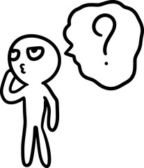 man cartoon and icon