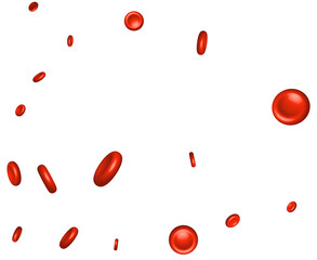 Nice medical background made of red red blood cells.