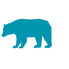 Bear Animal Childish Application Handmade Cut Out Element Decoration PNG Icon