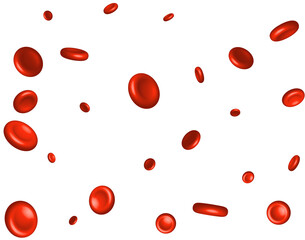 Nice medical background made of red red blood cells.