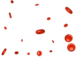 Nice medical background made of red red blood cells.