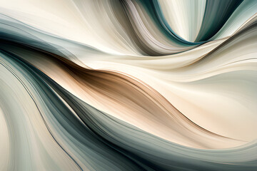 Simple undulating wallpaper with stylish subtle charm among color details. Abstract wallpaper with waves