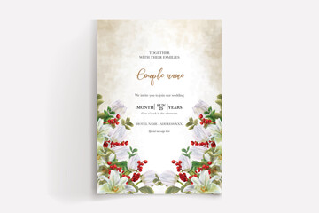 Shower bridal wedding invitation templates