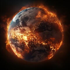 Raising Awareness on Global Warming: Images Highlighting Environmental Concerns