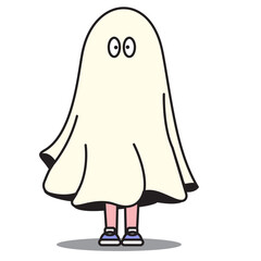 Ghosts and Fun Halloween Elements