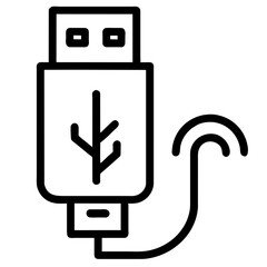 usb flash drive icon
