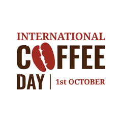 International coffee day vector
