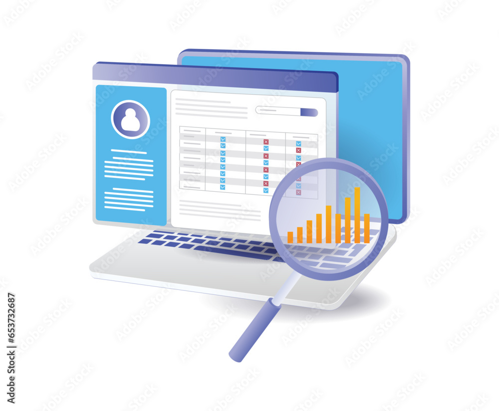 Poster analyze the data package details table