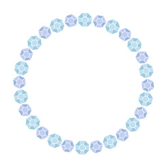 diamond brilliant gem art drawn round frame