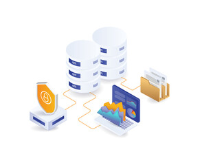Diagnostic analyst server database security cycle