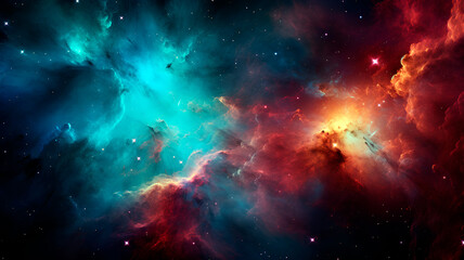 Fototapeta premium Cosmic Dreams: Exploring the Wonders of Space