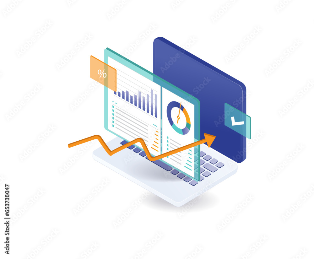 Poster developer analyst business computer