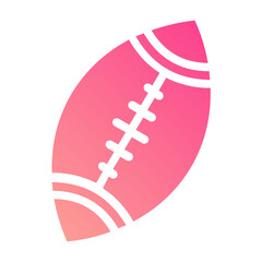 rugby ball icon
