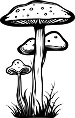 mushroom cartoon © mansum008