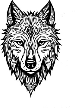 wolf cartoon