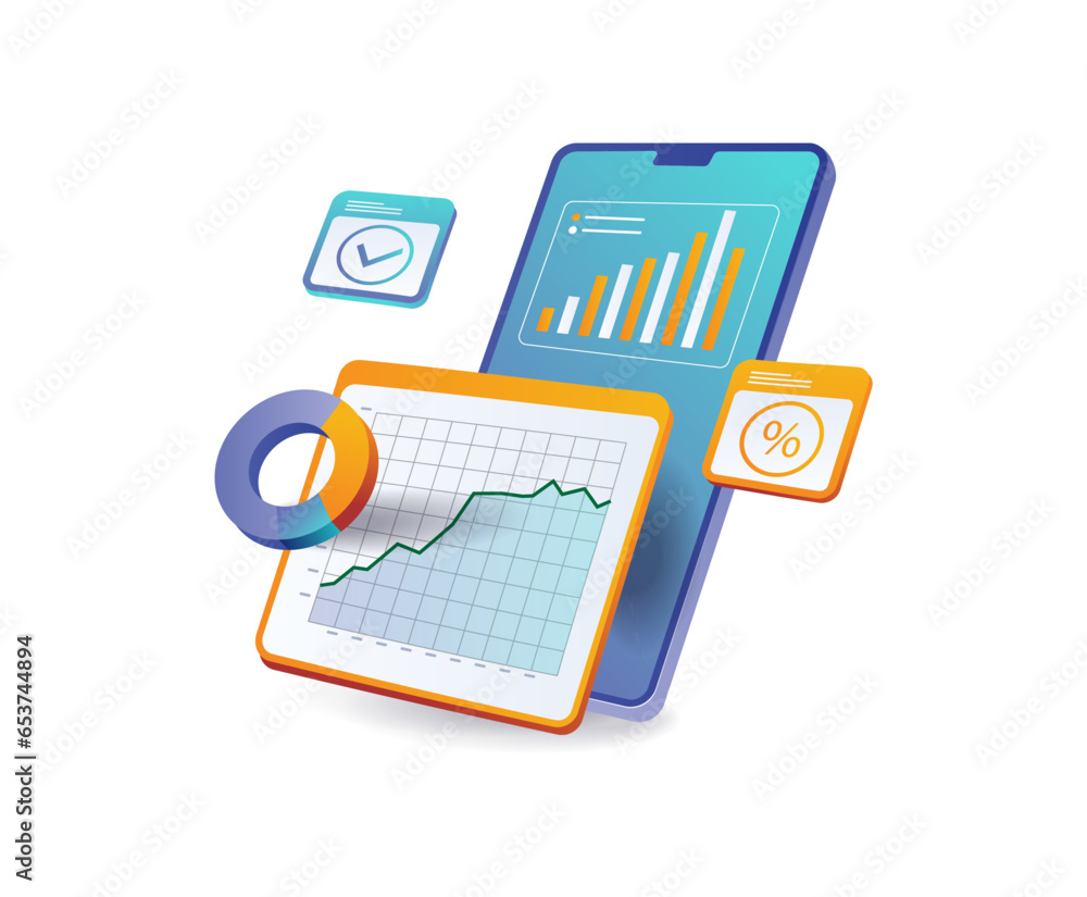 Poster smartphone application analysis data