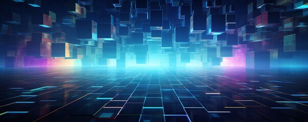 Obraz premium Cyber Monday background, high quality, with empty copy space Generative AI