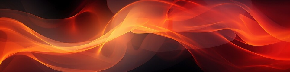 Vibrant flames ignite an abstract background, weaving a tapestry of fiery gradients. The interplay of light and shadow, with subtle noise, grain, and a mesmerizing texture, transforms the composition  - obrazy, fototapety, plakaty