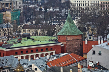 The Powder Tower of Riga