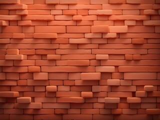 Obraz premium close up red brick wall texture.