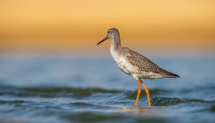 Spotted Redshank (Tringa erythropus) is a bird that lives in wetlands in Asia, Africa, Europe and the Americas. It feeds on aquatic invertebrates.