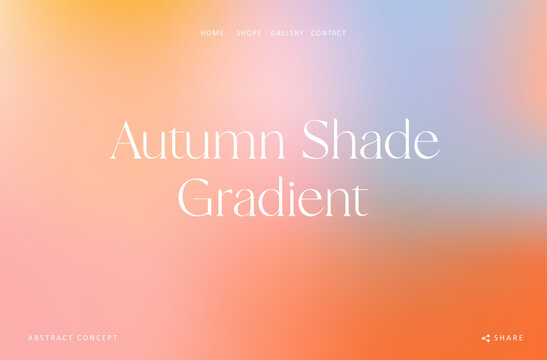 Trendy gradient warmth autumn fluid wave background, colorful abstract liquid. Orange and blue design wallpaper for banner, poster, cover, flyer, presentation, advertising, landing page